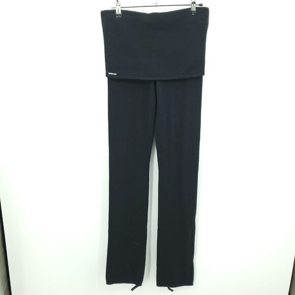 Lululemon Dance Roll Knit Fold-Waist Leggings 8 Black - Picture 3 of 14